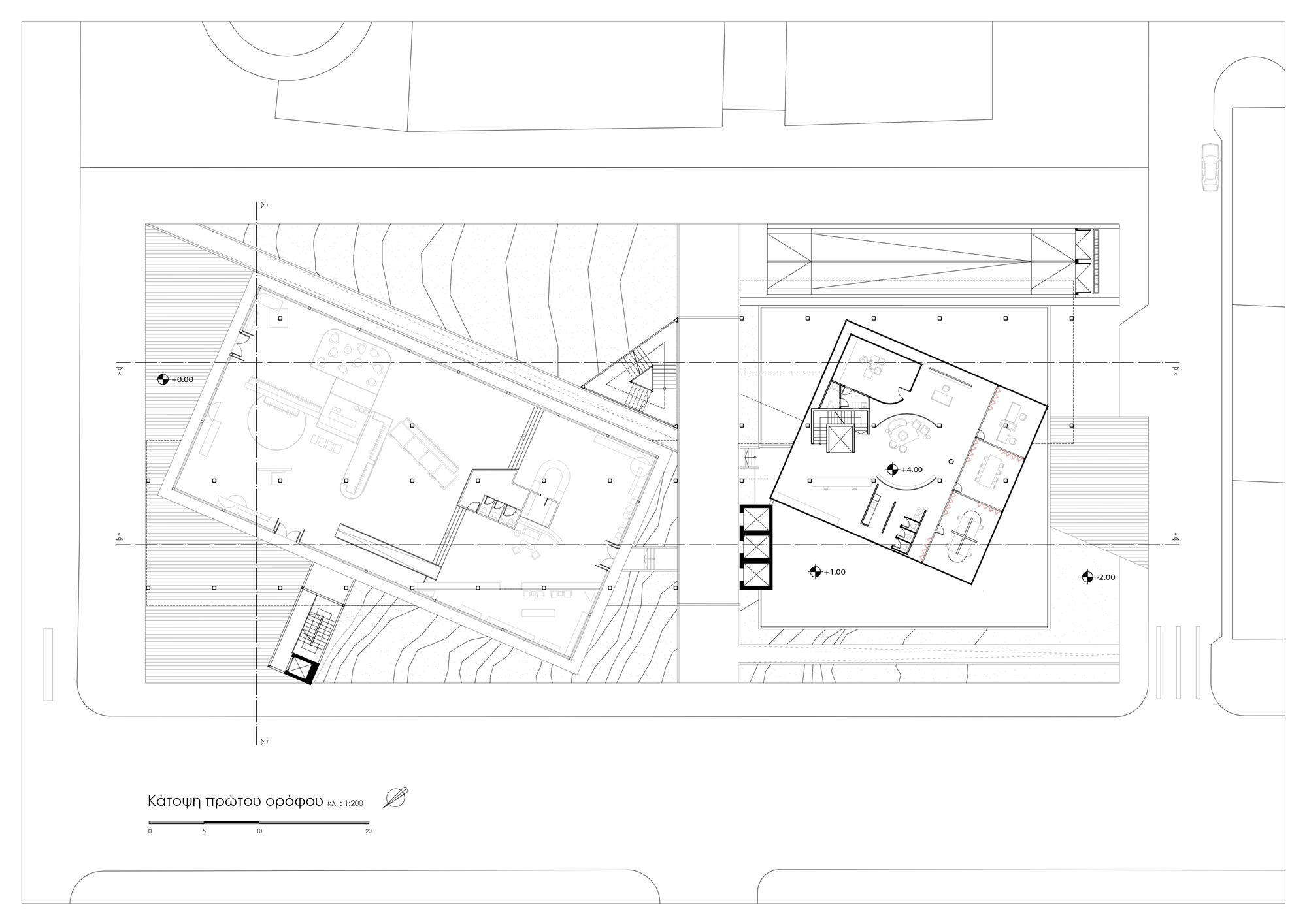 Fractal City - first floor plan
