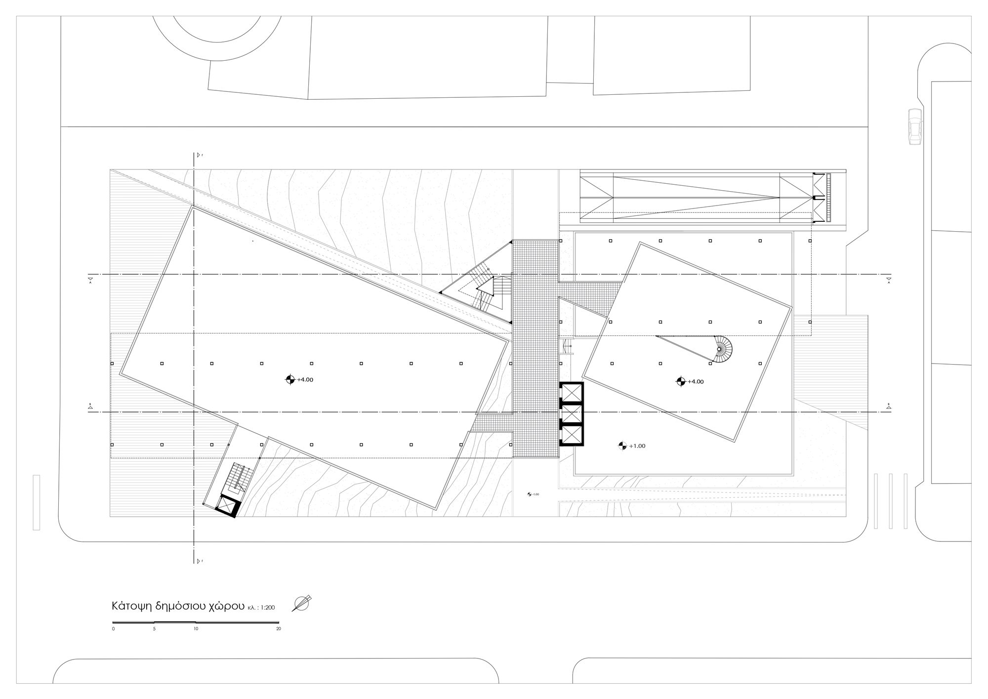 Fractal City - public space plan