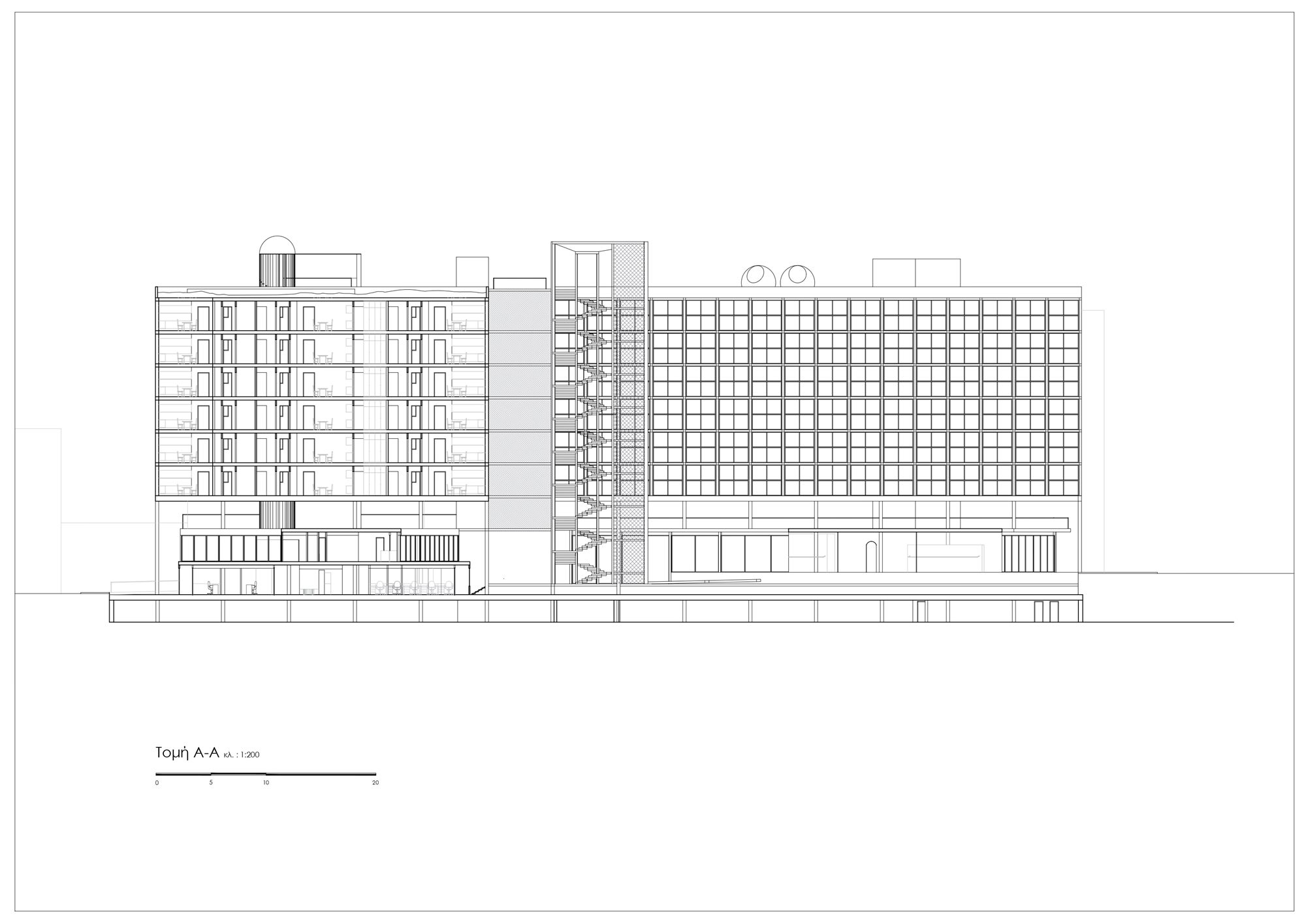 Fractal City - section A-A