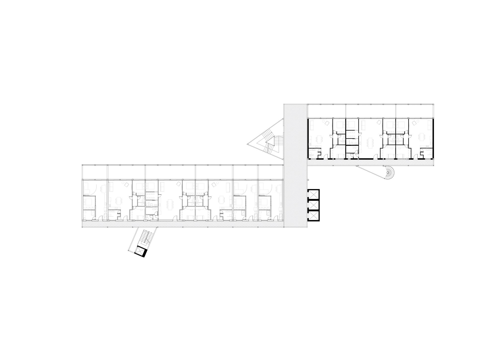 Fractal City - typical floor plan