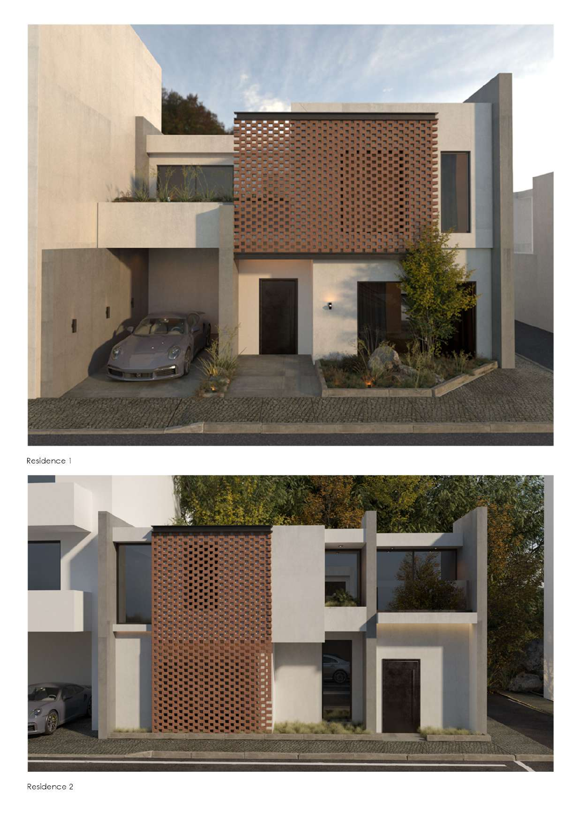 Twin Residencies — plate 1