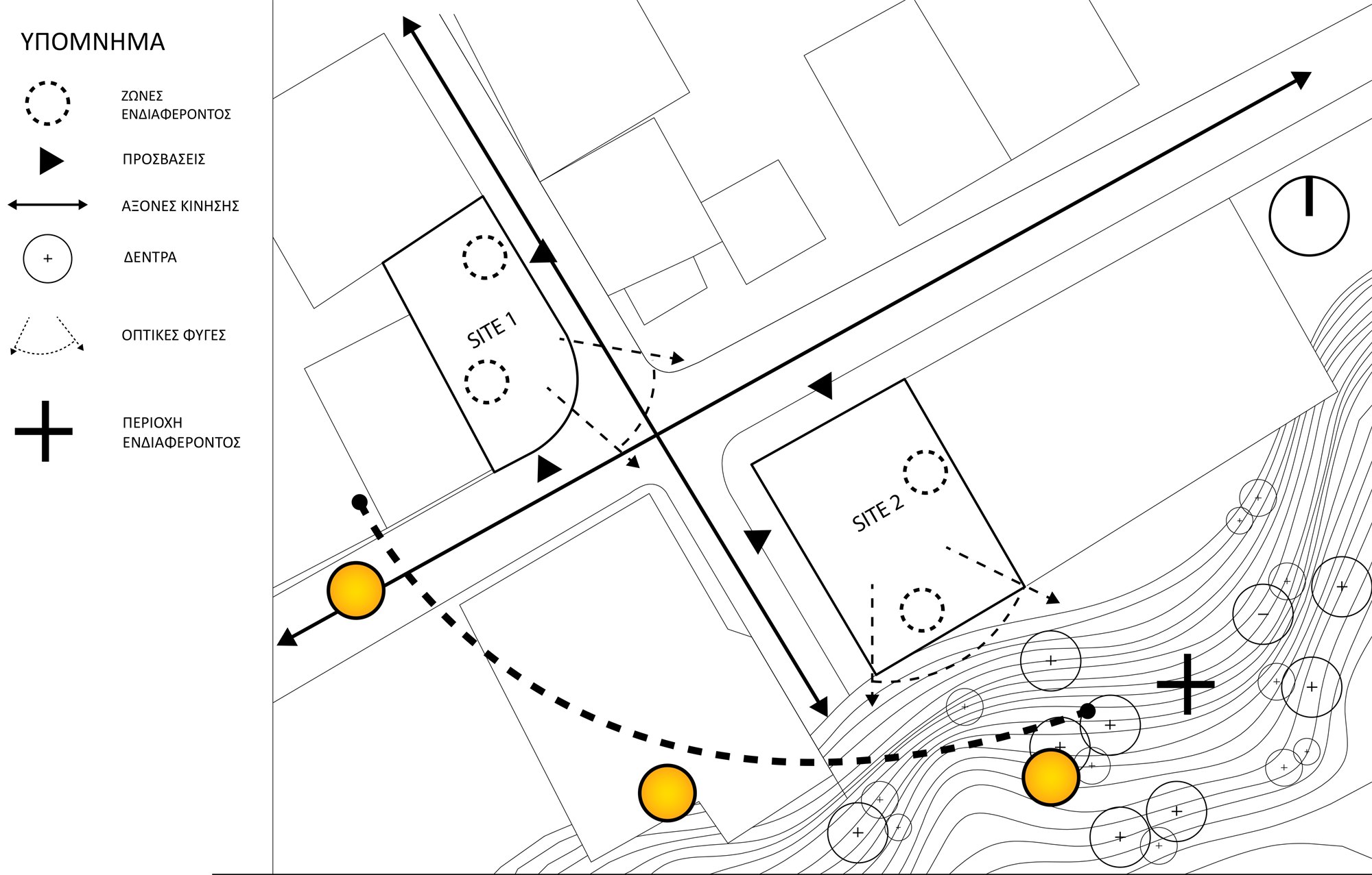 Twin Residences - site analysis