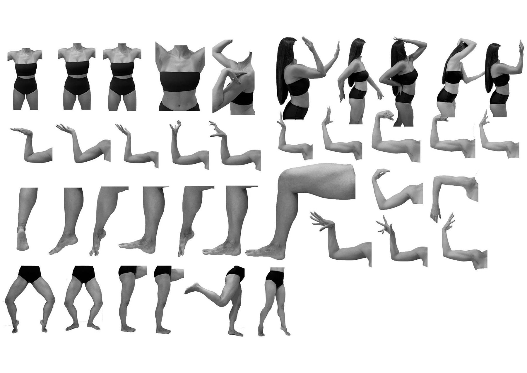 Visual Arts 2 - the body broken into fragments