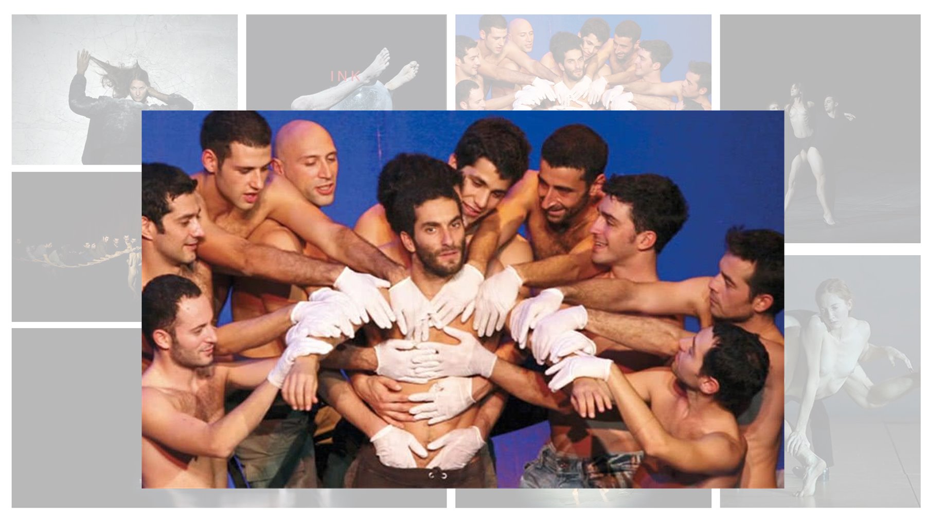 Visual Arts 2 - collage of production photographs from works by Dimitris Papaioannou, 7 of 8